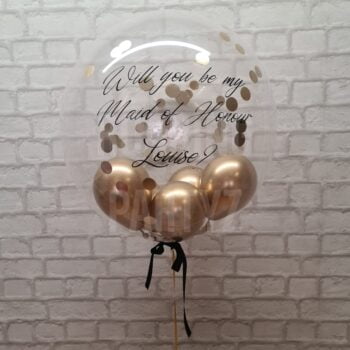 24" Personalised Bubble With Box
