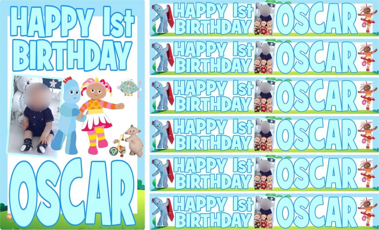 Personalised Window Poster Set