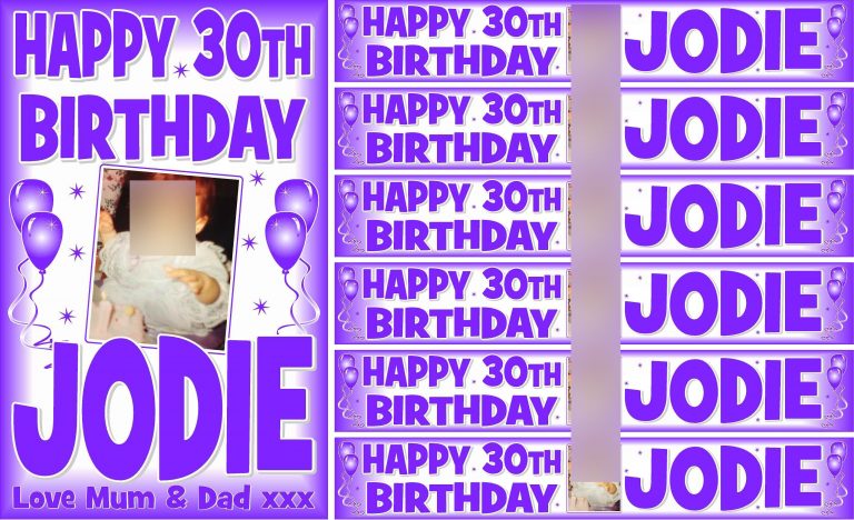 Personalised Window Poster Set