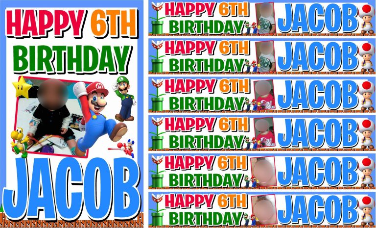 Personalised Window Poster Set