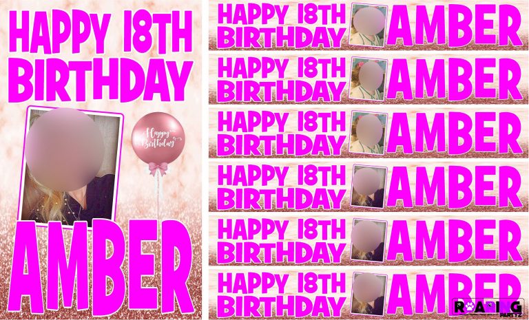Personalised Window Poster Set
