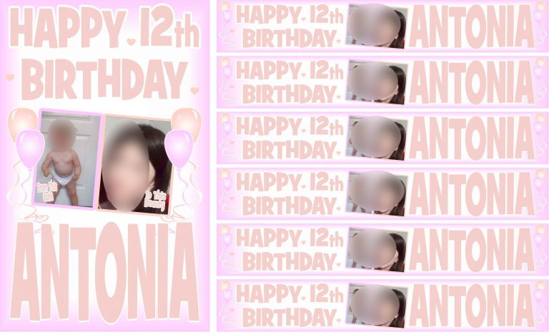 Personalised Window Poster Set