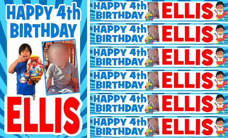 Personalised Window Poster Set