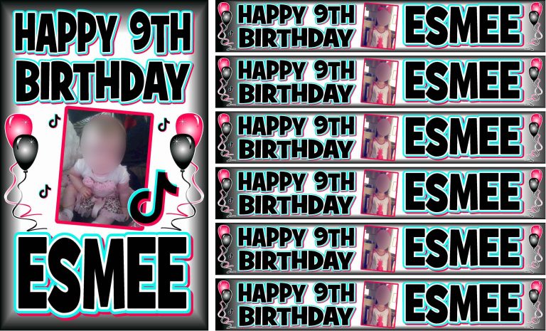 Personalised Window Poster Set