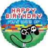 Gamer Happy Birthday 18 inch foil balloon