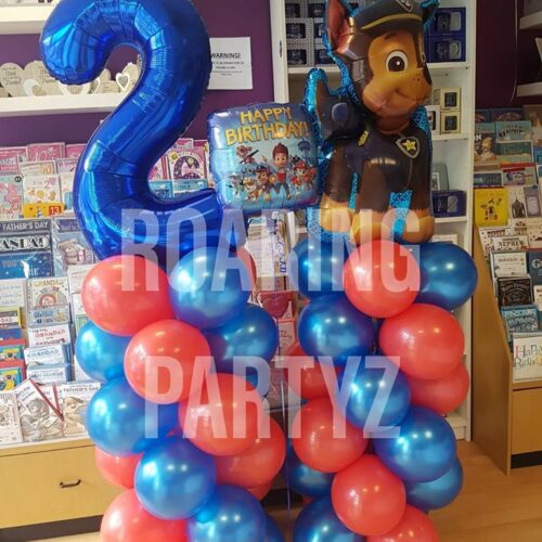 6 Tier Number 2 and 6 Tier Paw Patrol tower