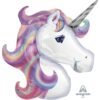 Pastel Unicorn Supershape Balloon