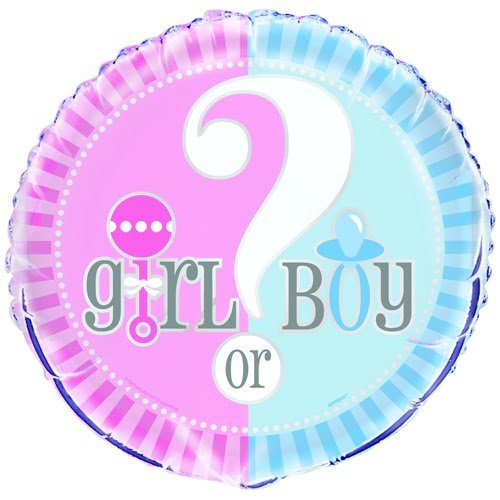 18 Inch Girl or Boy Balloon