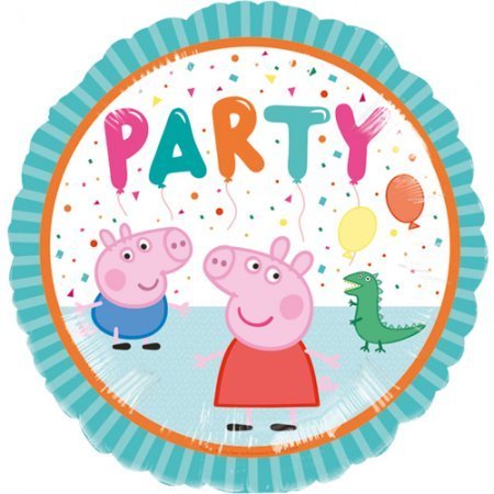 18" Peppa Pig Party Balloon