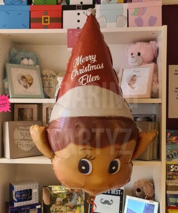 Personalised Elf Head Balloon