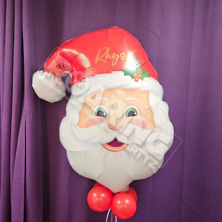 Santa Head Balloon