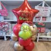 Grinch Balloon Tower