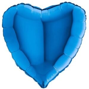 18 Inch Blue Heart Balloon