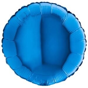 18 Inch Blue Round Balloon