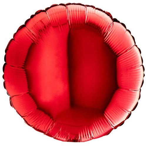18 Inch Red Round Balloon