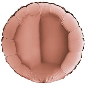 18 Inch Rose Gold Round Balloon