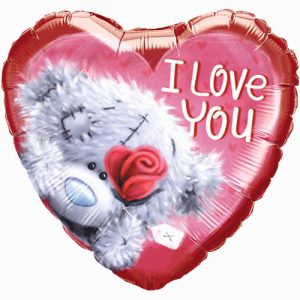 18 Inch Me To You Valentines Heart Balloon