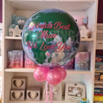 Best Mum World Globe Balloon