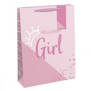 Hello Baby Girl Gift Bag