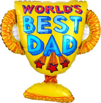 27" World's Best Dad Balloon