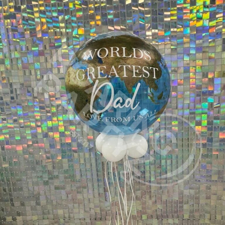 Personalised Globe Balloon