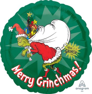 18 Inch Grinch Stole Christmas Balloon