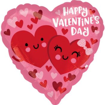 18 Inch Valentine hearts in love balloon