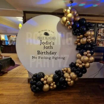 Balloon Hoop with Personalised Cover