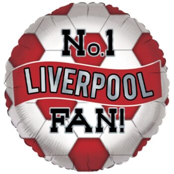 18 Inch No.1 Liverpool Fan Balloon