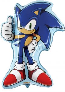 Sonic The Hedgehog Supershape Balloon