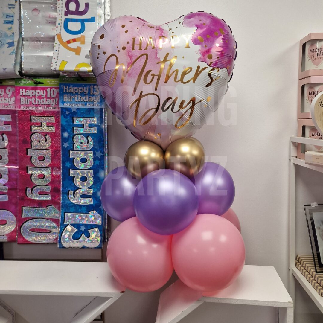 Mother's Day Balloon Tower