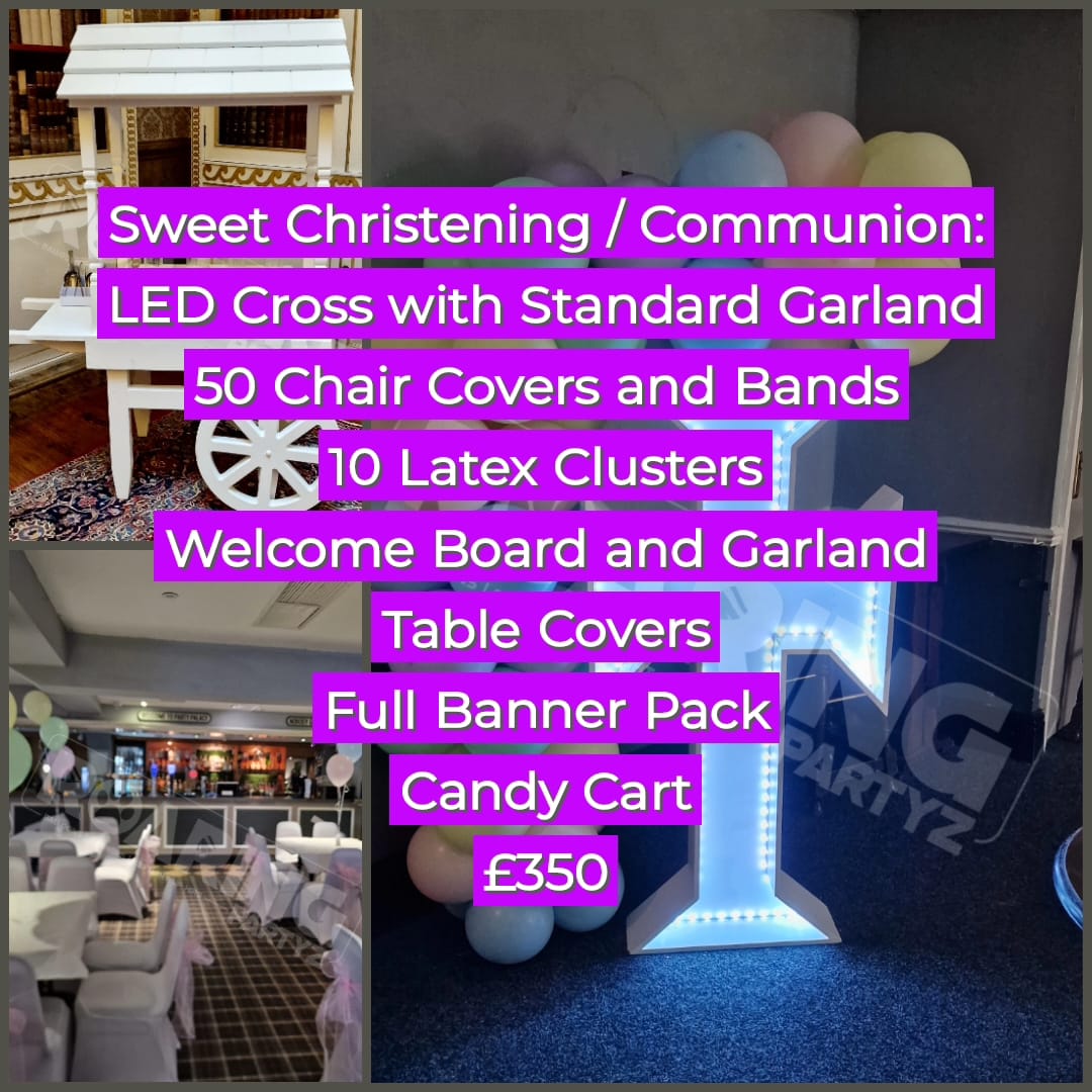 Sweet Christening Communion Package