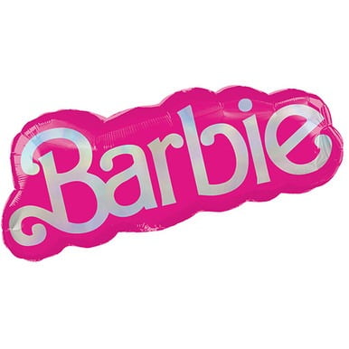 Malibu Barbie Logo Balloon: