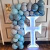 4ft LED Cross with Standard Garland