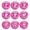 1-16 years - Sparkle Pink Age Balloon