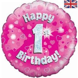 1-16 years - Sparkle Pink Age Balloon