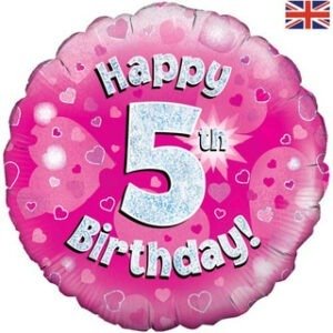 1-16 years - Sparkle Pink Age Balloon
