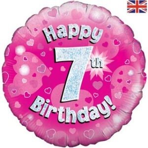 1-16 years - Sparkle Pink Age Balloon