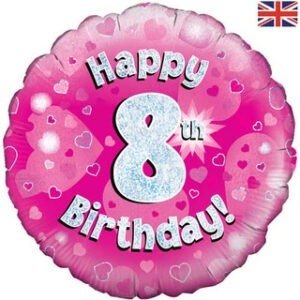 1-16 years - Sparkle Pink Age Balloon