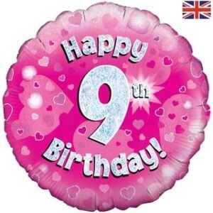 1-16 years - Sparkle Pink Age Balloon