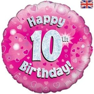 1-16 years - Sparkle Pink Age Balloon