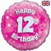 1-16 years - Sparkle Pink Age Balloon