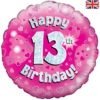 1-16 years - Sparkle Pink Age Balloon
