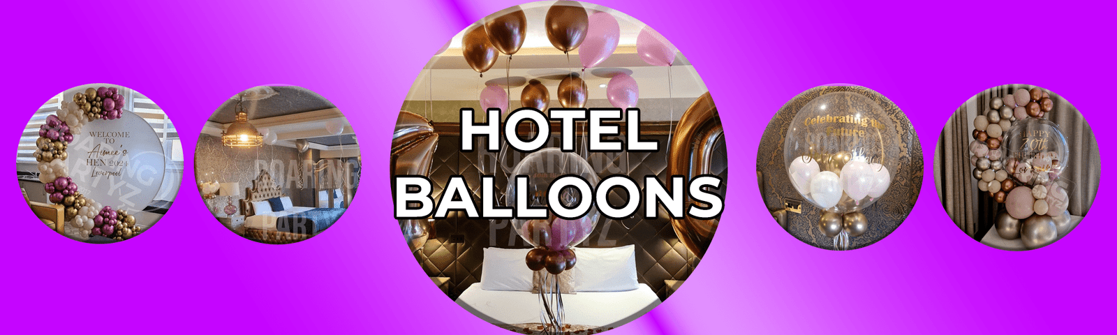 Hotel Balloons Home Slider