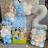 Number Balloon Tower & Backdrop Bundle