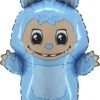 Labubu Bad Bunny Blue Balloon