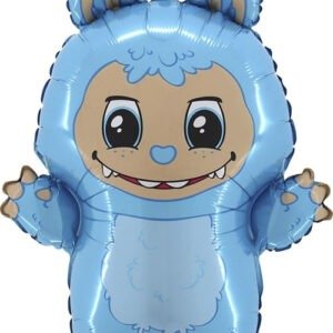 Labubu Bad Bunny Blue Balloon