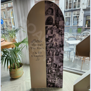 6ft Personalised Photo Backdrop