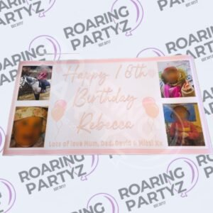 Personalised Banner 4ft