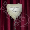 Personalised Mother's Day Heart Balloon